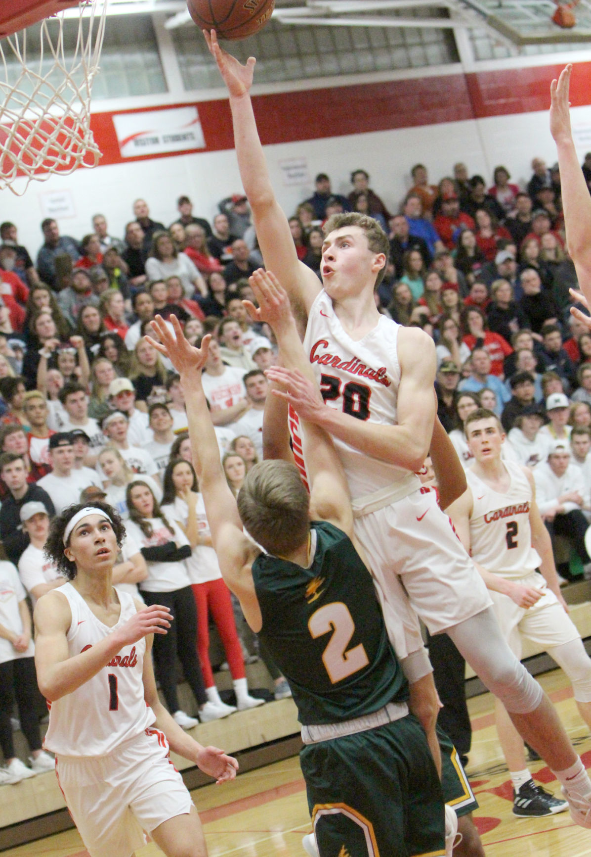 D.C. Everest at Chi-Hi boys basketball 3-7-20